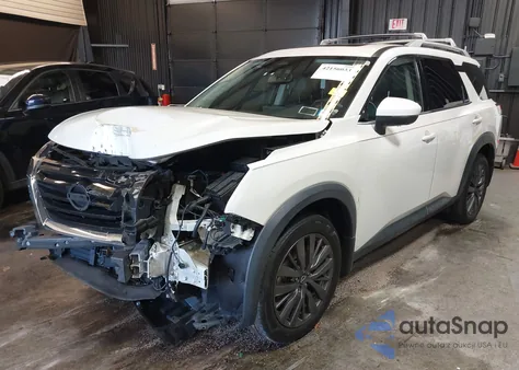 2022 Nissan Pathfinder Sl 4Wd из США, поврежденный, VIN 5N1DR3CD1NC253112